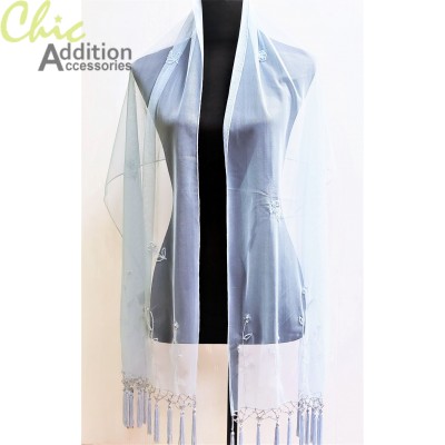 Beaded shawl 203-D